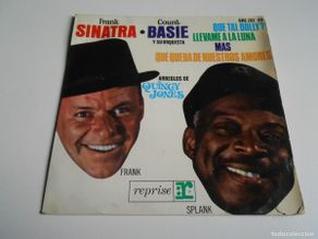 Vinyl-Schallplatten: FRANK SINATRA · COUNT BASIE y su Orquesta, EP, QUE TAL DOLLY? + 3, AÑO 1964, REPRISE HRE 297-09